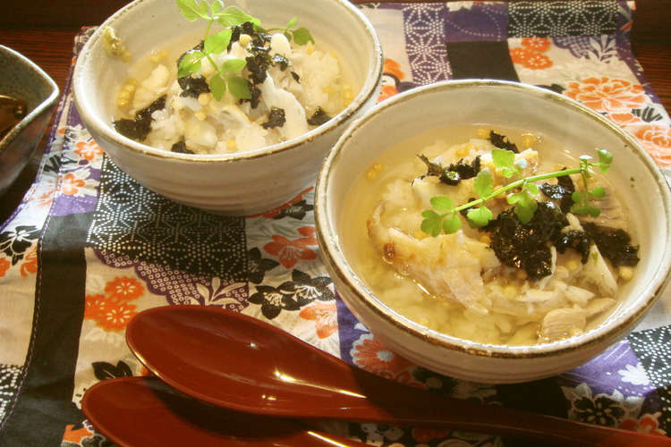 美味 カワハギ一夜干しで簡単出汁茶漬け レシピ 作り方 By Usabin クックパッド