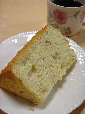 失敗なし!バナナシフォン(全卵使用)