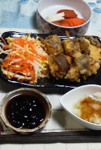 煮〆こんにゃくの天ぷら