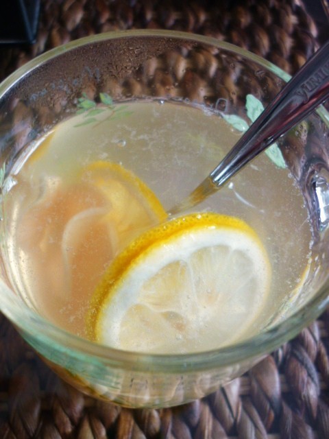 蜂蜜レモン生姜の画像