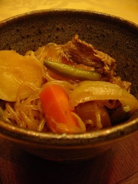 ほっくりほくほく普通の肉じゃが