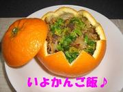 想像を超えるおいしさ☆いよかんご飯☆の写真
