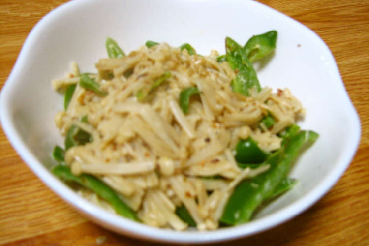 えのきとピーマンの醤油 マヨネーズ炒め レシピ 作り方 By 明日天気になあああれ クックパッド