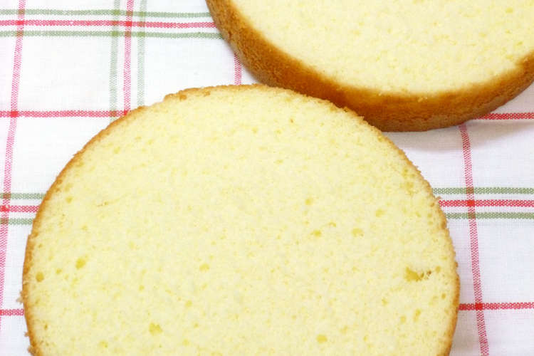 小さじ1 8の魔法 スポンジケーキ レシピ 作り方 By Hawaiipine クックパッド