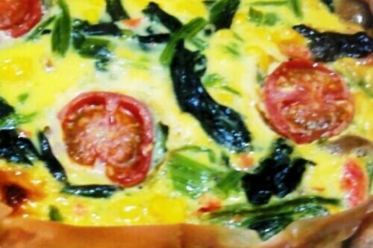 餃子とワンタンの皮で 簡単キッシュ レシピ 作り方 By 田舎育ちの食いしん坊 クックパッド 簡単おいしいみんなのレシピが352万品