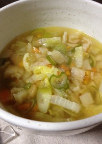 フライドポテトをリメイク♫簡単野菜スープ