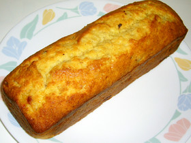 ほわほわモッチリ☆完熟バナナケーキ