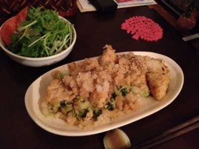 鱈と白菜のおろしポン酢♪の写真