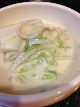 話題入り♡子供が喜ぶ白菜のクリーム煮♡