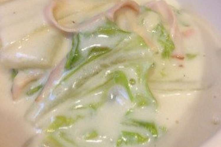 話題入り 子供が喜ぶ白菜のクリーム煮 レシピ 作り方 By ゆあっち23 クックパッド 簡単おいしいみんなのレシピが363万品