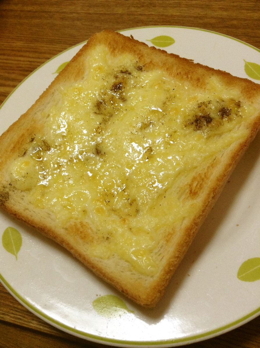 チーズマヨ♥＋こしょうで絶品トースト☆の画像