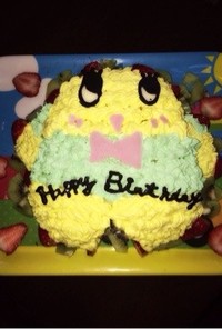 ふなっしー 簡単 誕生日ケーキ