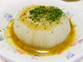 超ラクチン!新玉ねぎの丸ごとレンジ蒸し