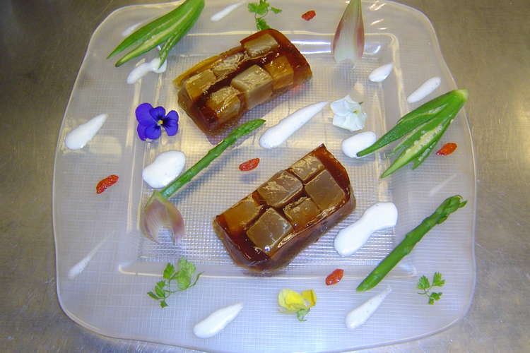 とってもおいしい 三種類の刺身テリーヌ レシピ 作り方 By 銀座薬膳ベルリュンヌ クックパッド 簡単おいしいみんなのレシピが356万品