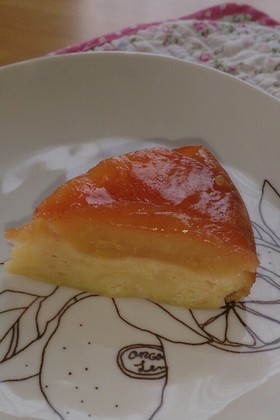 炊飯器&HMで タルトタタン風ケーキ