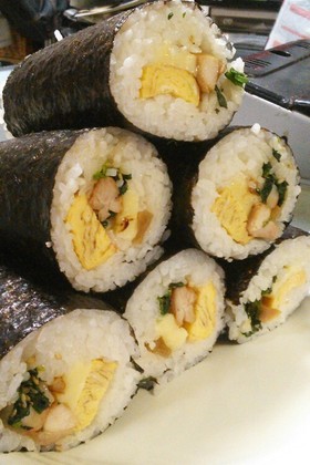 子供に好評♪我が家の恵方巻き
