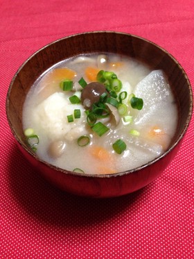 【母乳食】長芋の団子汁