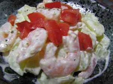 海老のポテトサラダの写真