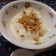私の朝食♪カリカリ大豆のヨーグルト