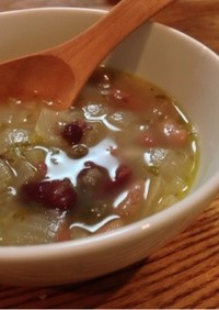 簡単な豆のスープ