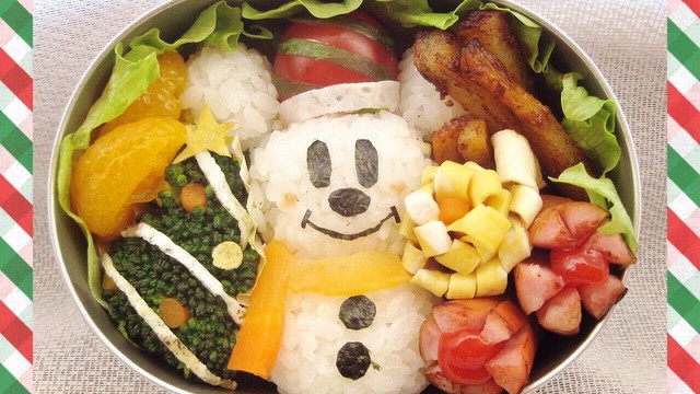 ミッキー雪だるま キャラ弁 レシピ 作り方 By 2430mam クックパッド ミッキー雪だるま キャラ弁 レシピ 作り方 By 2430mam クックパッド