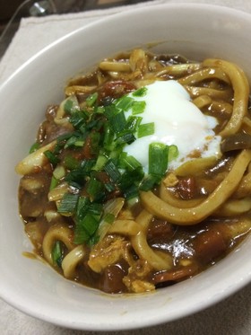 残りカレーリメイク★簡単和風カレーうどん