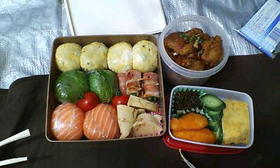 **お花見弁当**お手軽に