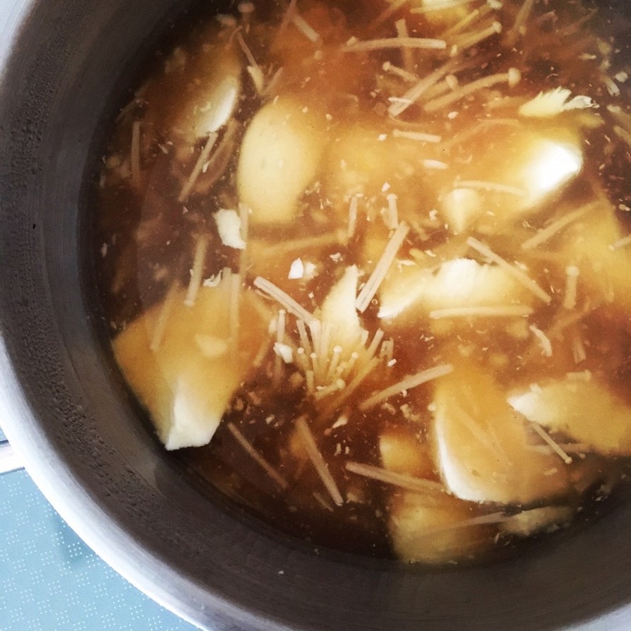 生姜と豆腐のほっこりスープ♪の画像