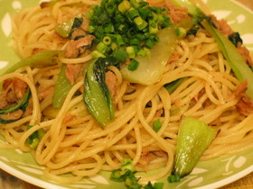 和風ツナパスタ