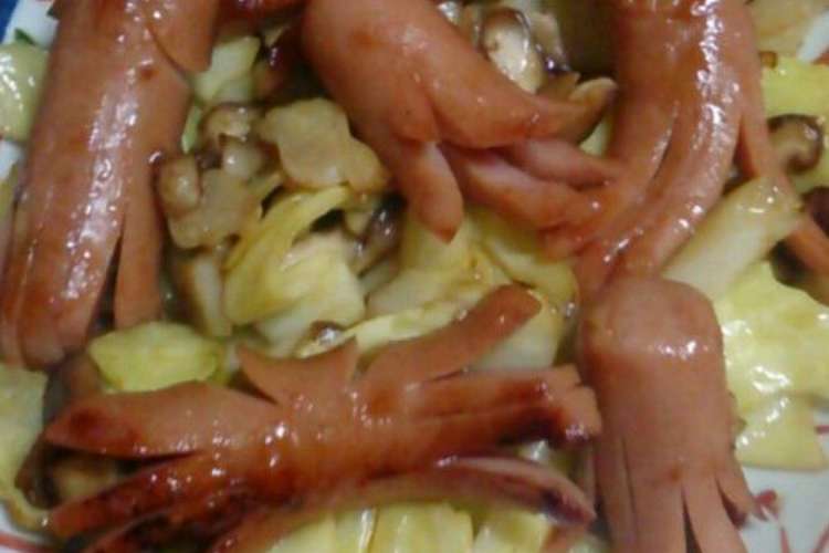 子供の朝ごはん いかたこかにウインナー レシピ 作り方 By こおじ クックパッド 簡単おいしいみんなのレシピが365万品