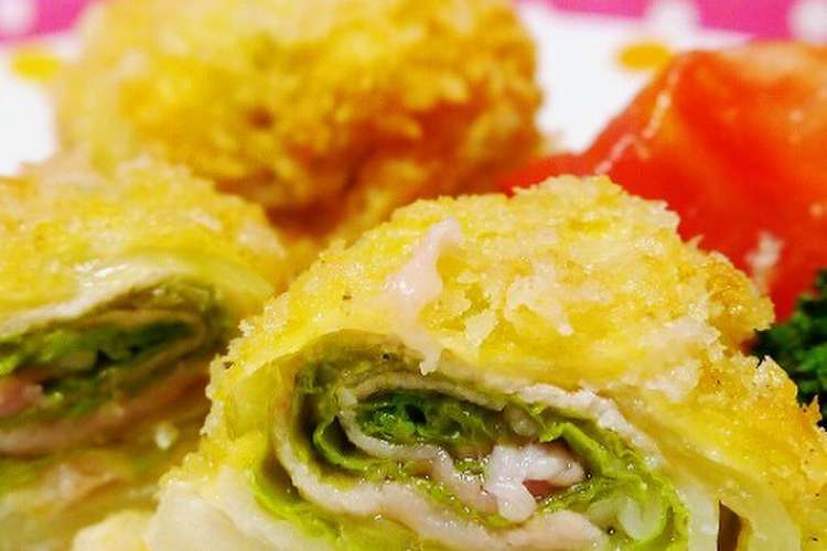 受験生応援 豚バラ白菜のミルフィーユかつ レシピ 作り方 By ゆっちゃん クックパッド 簡単おいしいみんなのレシピが359万品