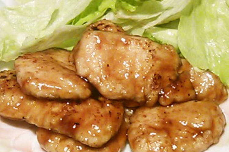 ダイエット中でも安心 鶏胸肉の照り焼き レシピ 作り方 By Rino07 クックパッド