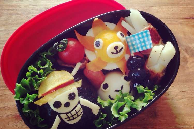 ワンピース 麦わら海賊団 キャラ弁 レシピ 作り方 By 2430mam クックパッド 簡単おいしいみんなのレシピが375万品