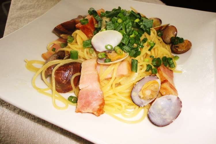 アサリとベーコンのレモン風味パスタ レシピ 作り方 By ちんぱんサン クックパッド 簡単おいしいみんなのレシピが354万品