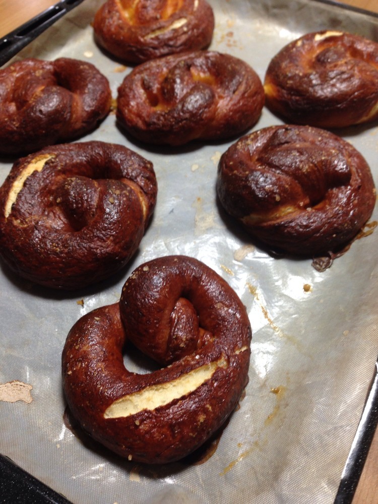 パンプキンプラリネソフトプレッツェルのレシピ