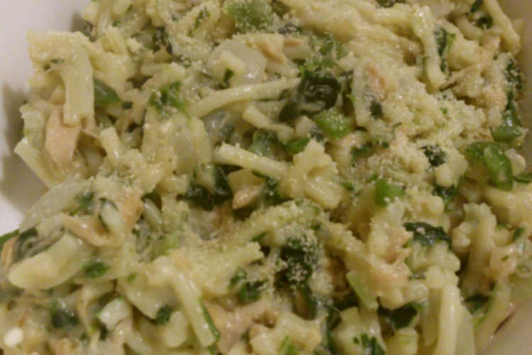 離乳食 ツナとほうれん草のクリームパスタ レシピ 作り方 By りゃむまむ クックパッド 簡単おいしいみんなのレシピが377万品