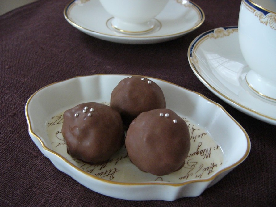 チョコレートケーキトリュフの画像