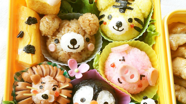 動物いっぱいのお弁当 ライオン キリン編 レシピ 作り方 By Sky S0417 クックパッド 簡単おいしいみんなのレシピが350万品