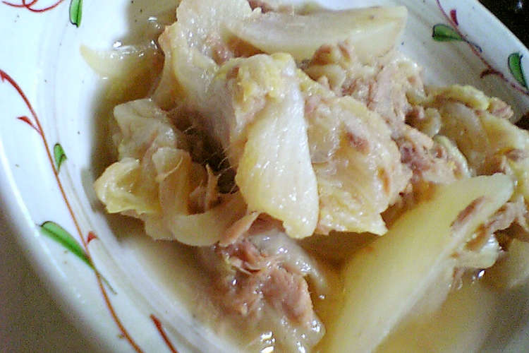 大根と白菜のツナ煮 レシピ 作り方 By ホップ クックパッド