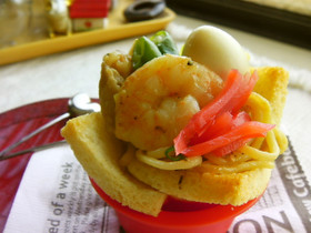 *ちゃんぽん風♬カップ焼きそば*