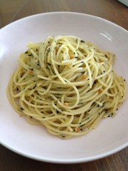 《簡単♪節約》お茶漬けの素deスパゲティの写真