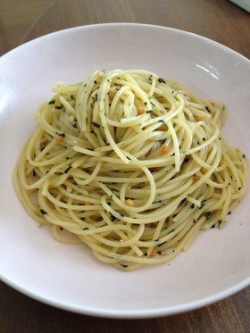 《簡単♪節約》お茶漬けの素deスパゲティ