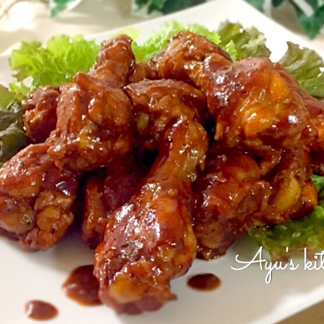 鶏手羽元のバーベキューソース煮 レシピ 作り方 By はらぺこあゆ クックパッド 簡単おいしいみんなのレシピが350万品