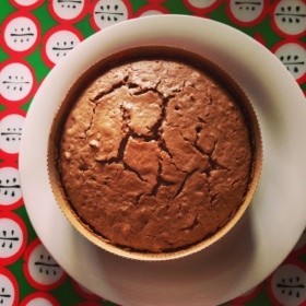 福豆リメイク☆福豆チョコケーキ