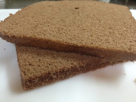 ふわふわチョコスポンジ(共立て)