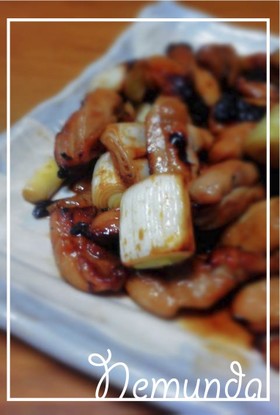 〓簡単、串なし♪焼き鳥風のお惣菜