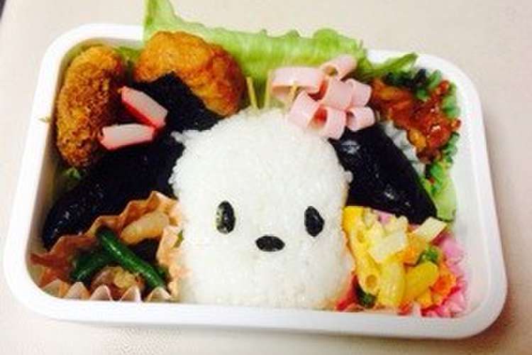 キャラ弁 ポチャッコ サンリオ レシピ 作り方 By たぇぽん クックパッド 簡単おいしいみんなのレシピが349万品