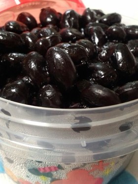 簡単!ダイエットゆで黒豆(水煮・無糖)♪