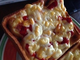 魚焼グリルで簡単チーズトースト♡
