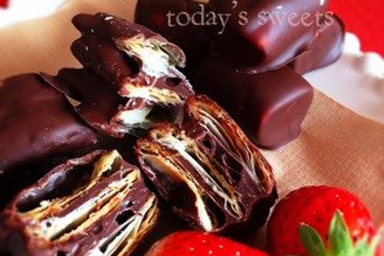 ザックザク食感 チョコミルフィーユパイ レシピ 作り方 By M4kidsmama クックパッド 簡単おいしいみんなのレシピが376万品